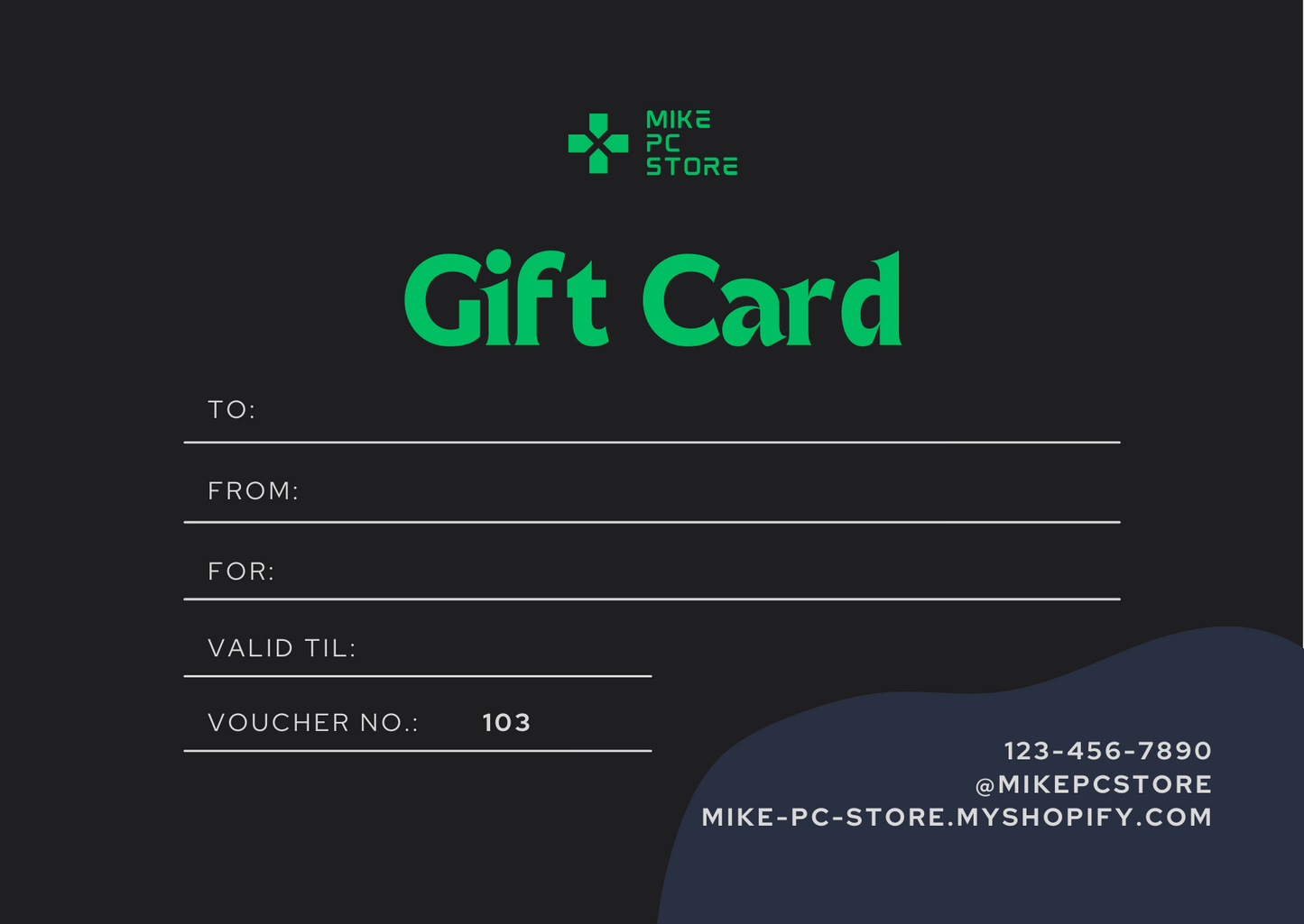 Store Gift Card