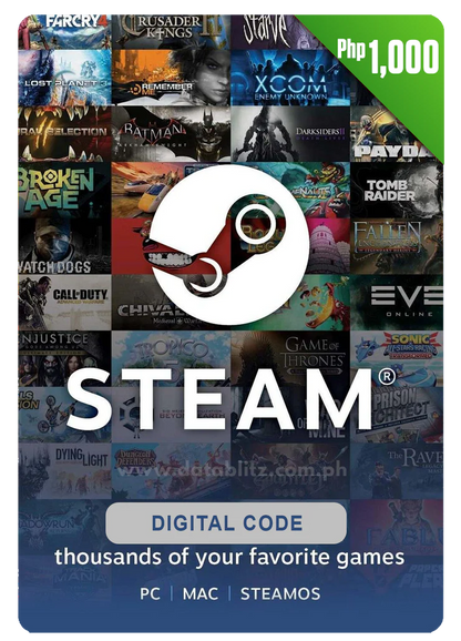 Steam Wallet Card