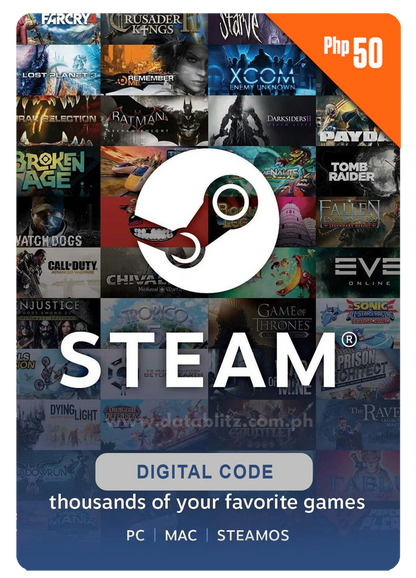Steam Wallet Card