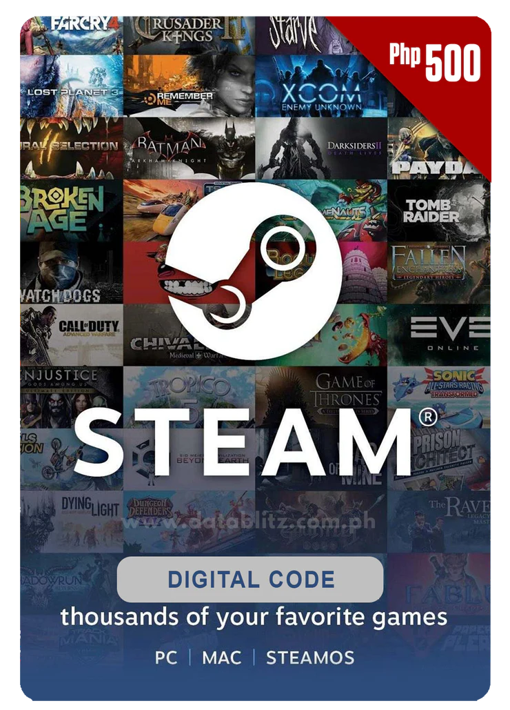 Steam Wallet Card