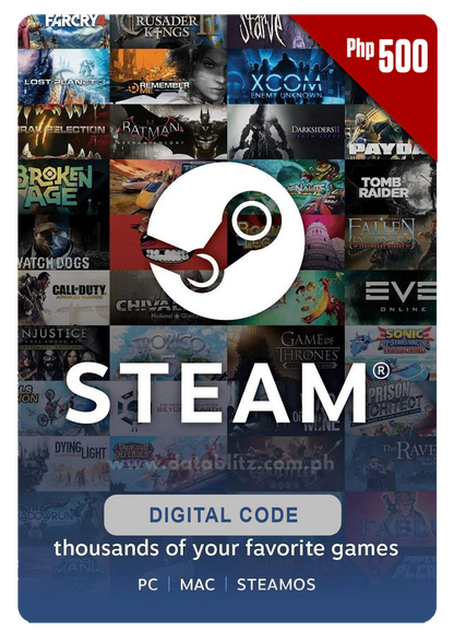 Steam Wallet Card